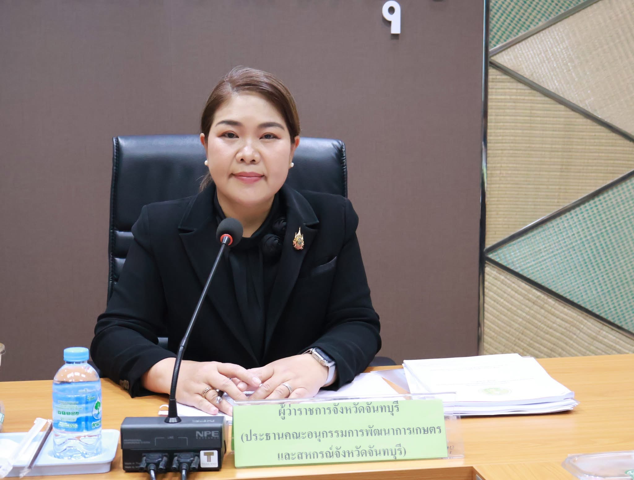 สำนักงานพัฒนาชุมชนจังหวัดจันทบุรีร่วมประชุมอนุกรรมการพัฒนาการเกษตรและสหกรณ์ จังหวัดจันทบุรี ครั้งที่ 1/2569