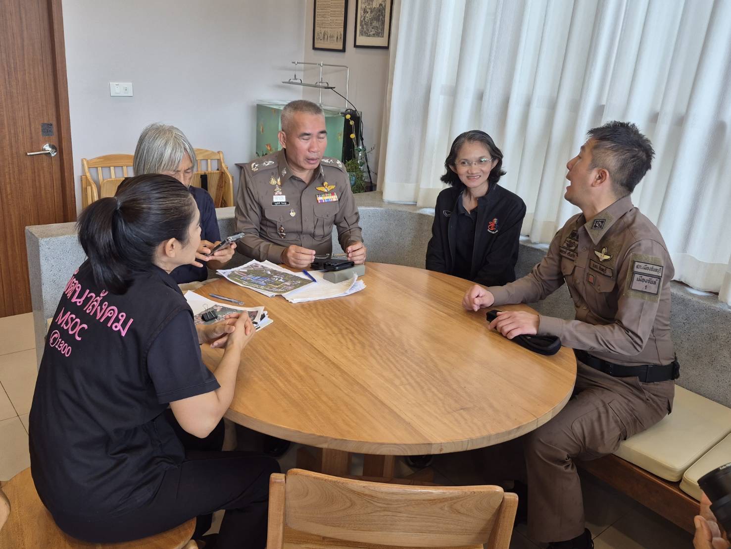 พช.จันทบุรี เข้าร่วมกิจกรรมตรวจเยี่ยมพื้นที่เสี่ยงยาเสพติด